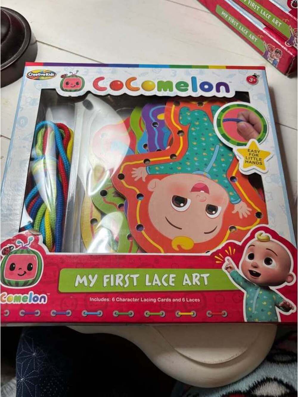 Cocomelon My First Lace Art Kit